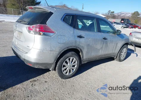 2016 Nissan Rogue S z USA, uszkodzony, nr VIN 5N1AT2MV4GC887779